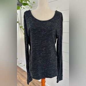 NWT! THREADS 4 THOUGHT BLACK RACERBACK PULLOVER
SIZE: M